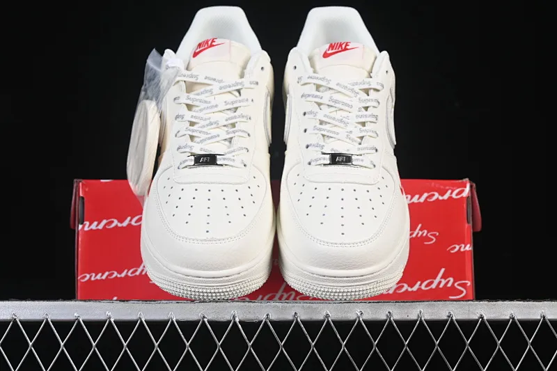 All categories Nk Air Force 1 Air Force series Nk Air Force 1 Low Air Force low top Nike Air Force 1'07 Low Supreme co-branded off-white small red hook Air Force 1 low-top casual sneakers CS5288-052